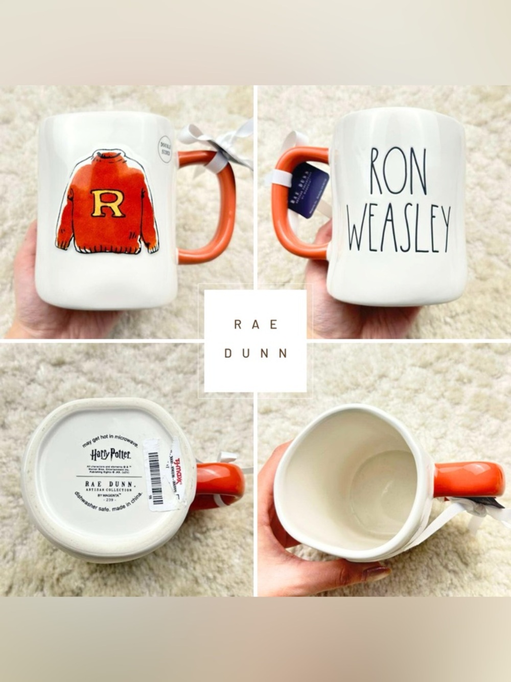 Rae Dunn Harry Potter Ron Wesley Mug